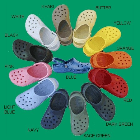 all croc colors